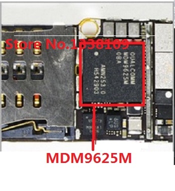 Lote de 10 unidades, chip de banda base OBA MDM9625M para iphone 6 Plus 4G LTE, chip de procesador de módem