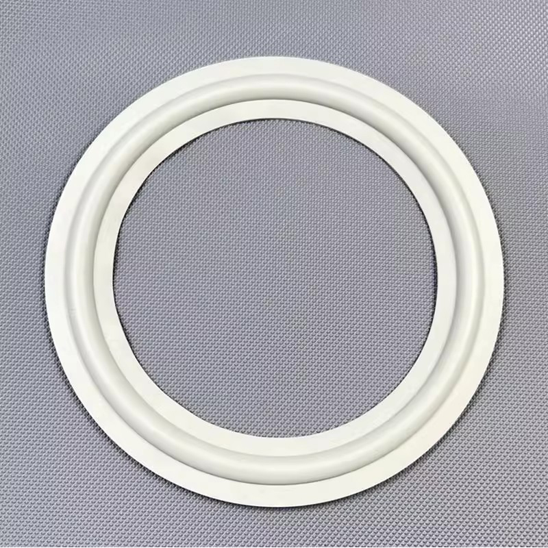 2x6,5"/7"/8" calowy głośnik gumowy składany pierścień krawędziowy naprawa głośnika niskotonowego boczne koło otaczać części zamienne 153mm-195mm/6,02"-7,68"