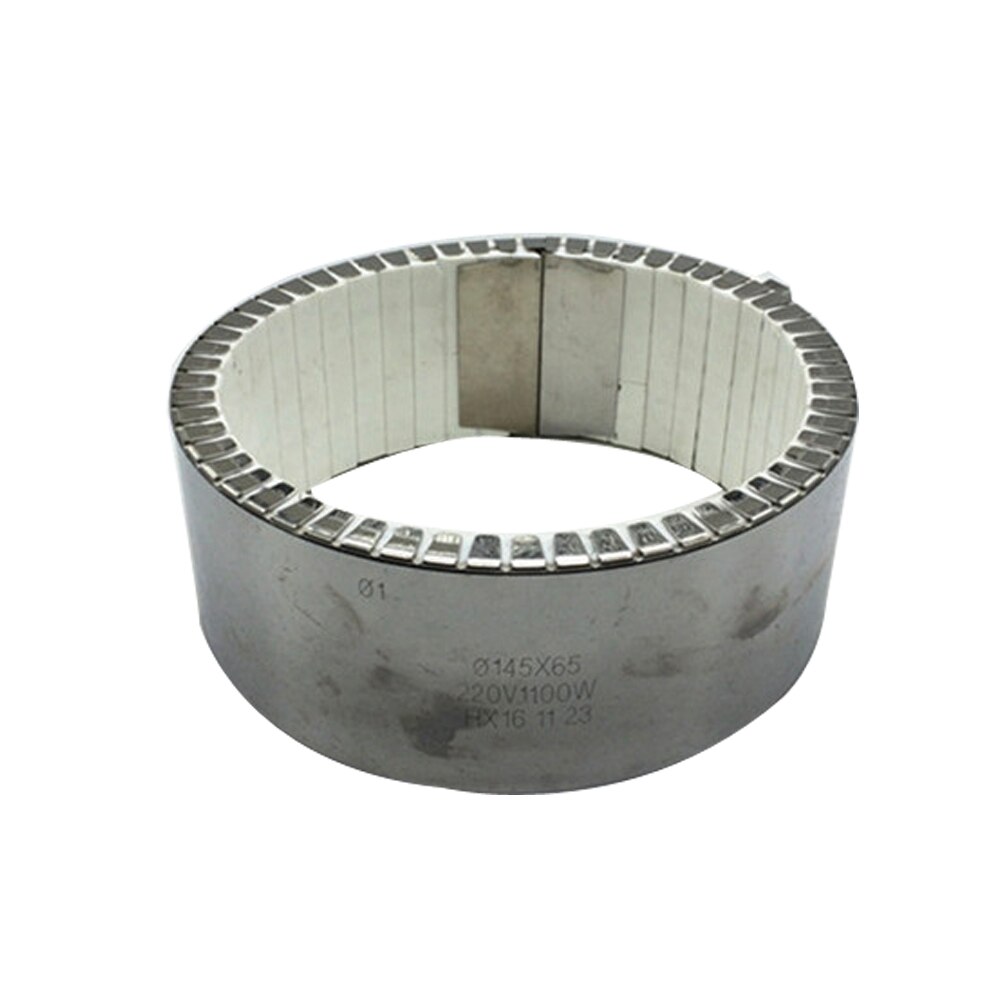 120mm Inner Diameter 220V White Ceramic Band Heater 60/90/120/170mm Height Max Temperature Heat to 800 Degrees Heating Coil