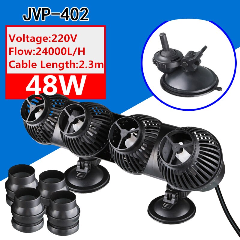 220V Aquarium Wave Maker Waterpomp Dompelpomp Aquarium Wavemaker Watercirculatie Powerhead Pomp Voor Marine Coral