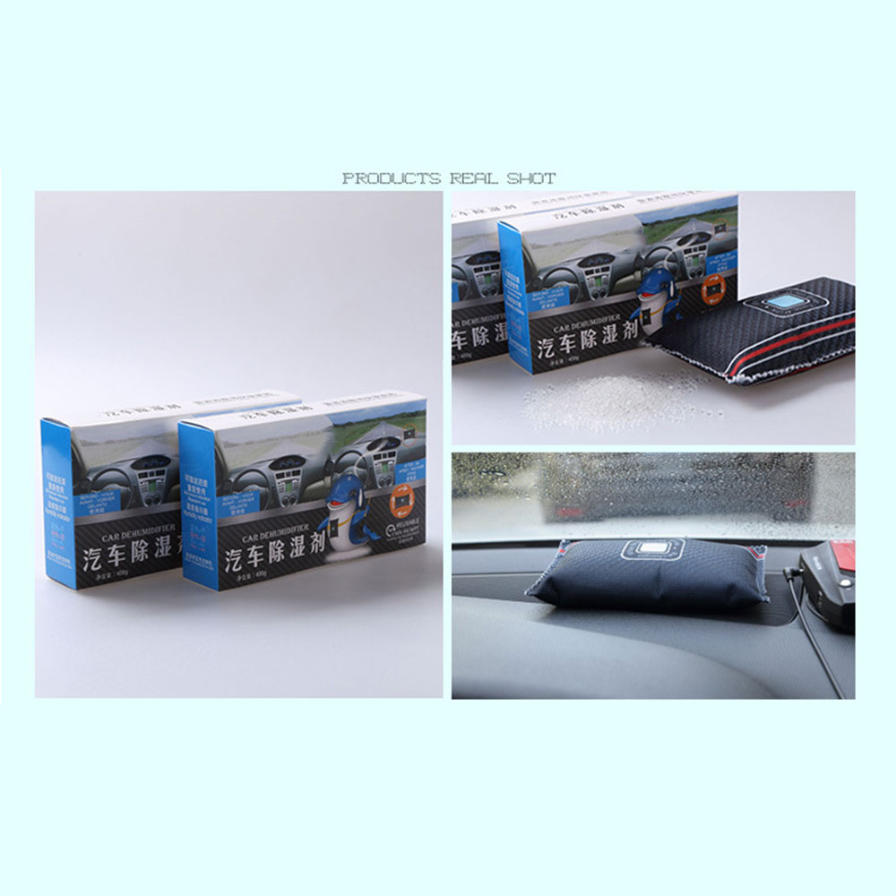 1 pièces sac universel silice Ge voiture déshumidificateur déshumidificateur humide voiture climatisation Air sécheur SGS Durable déshydratant