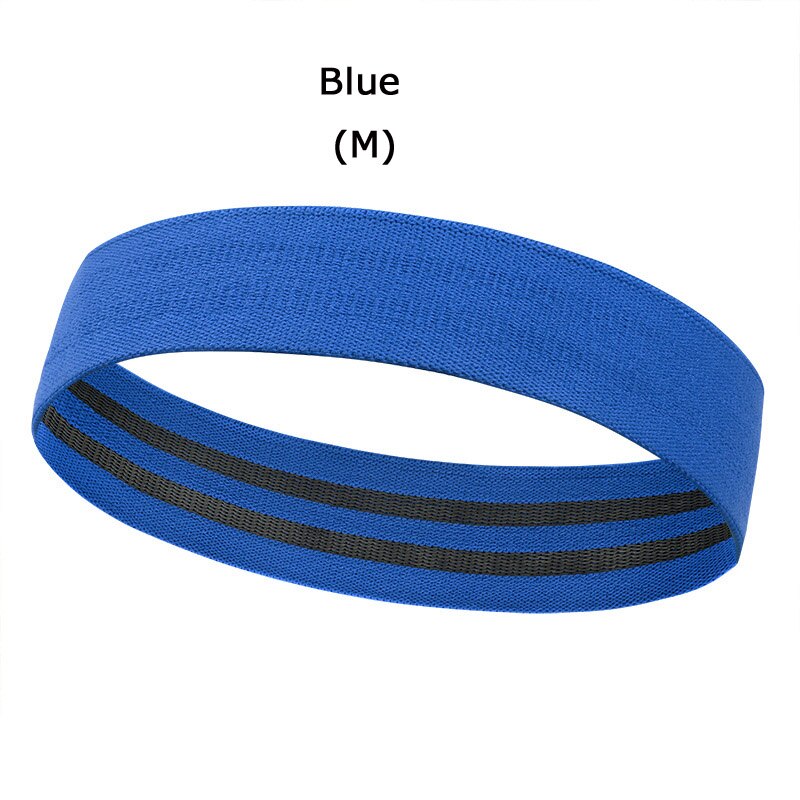 Unisexe Booty bande hanche cercle boucle résistance bande entraînement exercice pour jambes cuisse Glute fesses Squat bandes antidérapante: PU ciel