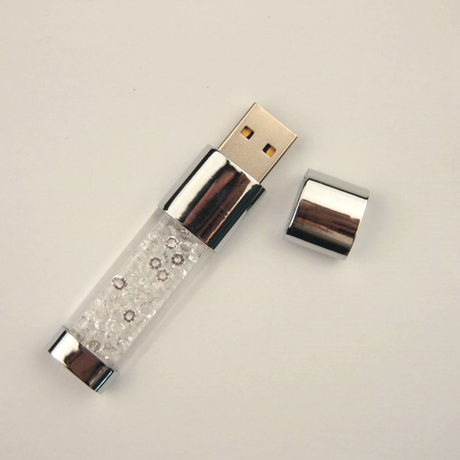 Color Crystal LED light Pen drive 128GB 4GB 8GB 16GB 32GB USB pendrive 64GB USB Flash Drive usb2.0 PenDrive wedding day