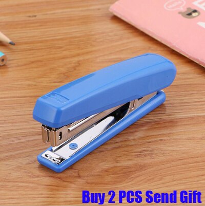 Classic Brand Metal Stapler No. 10 Big Size Nice Brand Office Book Stapler Liujin 0209 Buy 2 PCS Send: Blue