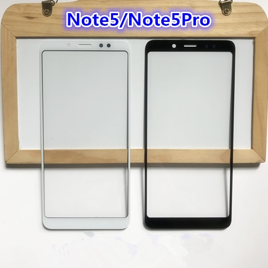 Note 5 berøringsskærm til xiaomi redmi note 5 pro front berøringspanel lcd skærm ydre glas linsedæksel telefon reparation udskift dele