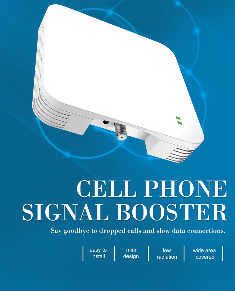 850MHz repetidor sinal de celular Band 5 UMTS/CDMA mobile phone signal Booster mini amplifier voice 2G/3G F connector brazil S29