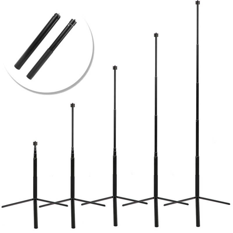 Verlengstuk Statief Set 130Cm Verlengstuk Statief Set Verstelbare Statief Selfie Monopod Extension Pole Stand