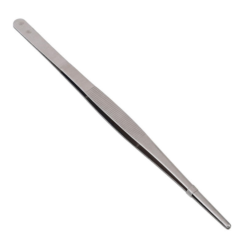 Pinza de alimento para carne y barbacoa de acero inoxidable, pinzas para asado de cocina, pinzas largas, pinzas para bufé de barbacoa, herramientas para barbacoa