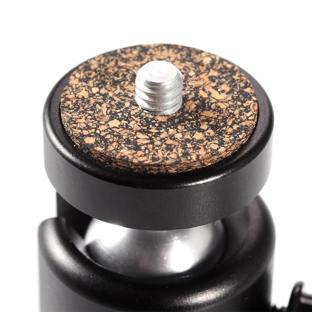 360 Swivel Portable For DSLR Screw Mount Stand Compact Metal Bracket Studio Ball Head Camera Tripod Live Broadcast Holder