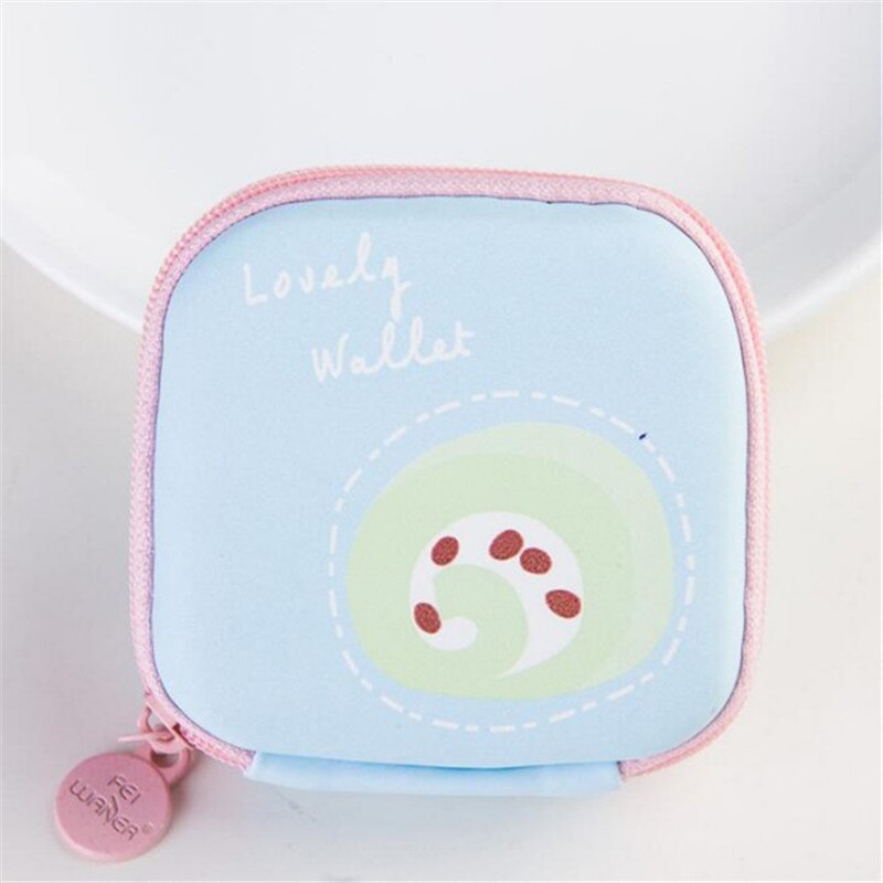 Cartoon Women Coin Purse Small Wallet Cute mini Bag Kids Female Change Purse Mini Zipper Coin Key Line Pouch