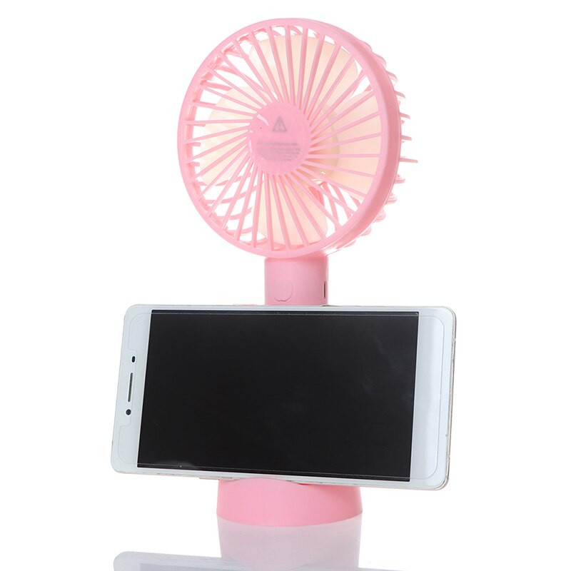 Hand-Held Draagbare Cartoon Base Fan Mini Stijl Usb Hand Elektrische Ventilator