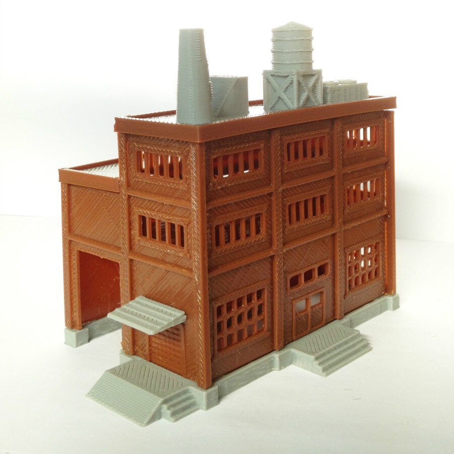 Train Railway Model Scene N Ratio 1:160 Large-scale Factory For Backup Channel