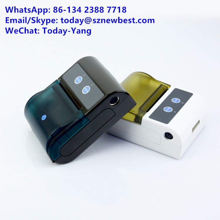 Bluetooth 2.0 Portable Mini Mobile Printer