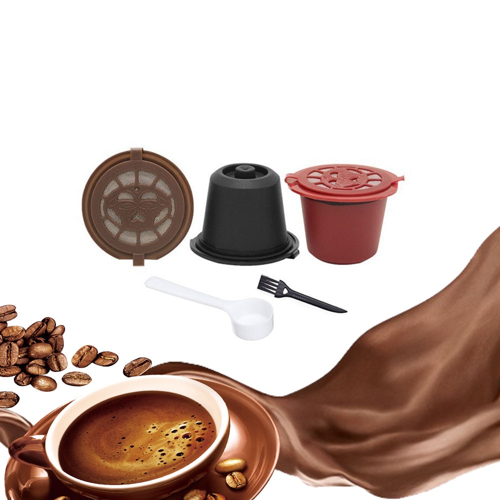 Hervulbare Koffiecapsule Filterbekerset Roestvrijstalen Herbruikbare Capsules Pods met Herbruikbare Deksels Compatibele Accessoires voor Illy Koffiemachine Hervulbare Koffiecapsule Filterbekerset Roestvrijstalen Herbruikbare Capsules Pods met Herbruikbare Deksels Compatibele Accessoires voor Illy Koffiemachine