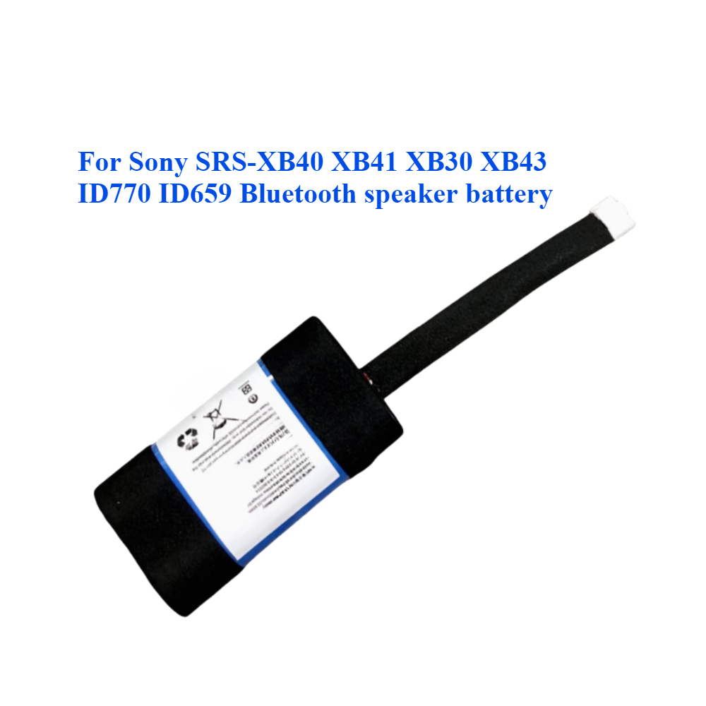 Para Sony SRS-XB13 XB12 XB10 XB31 XB32 HG1 HG2 HG10 ST-06 06S X3 XB2 XB01 XB20 XB40 XB41 XB43 SF-08 02 Bateria de alto-falante Bluetooth: Luz amarela