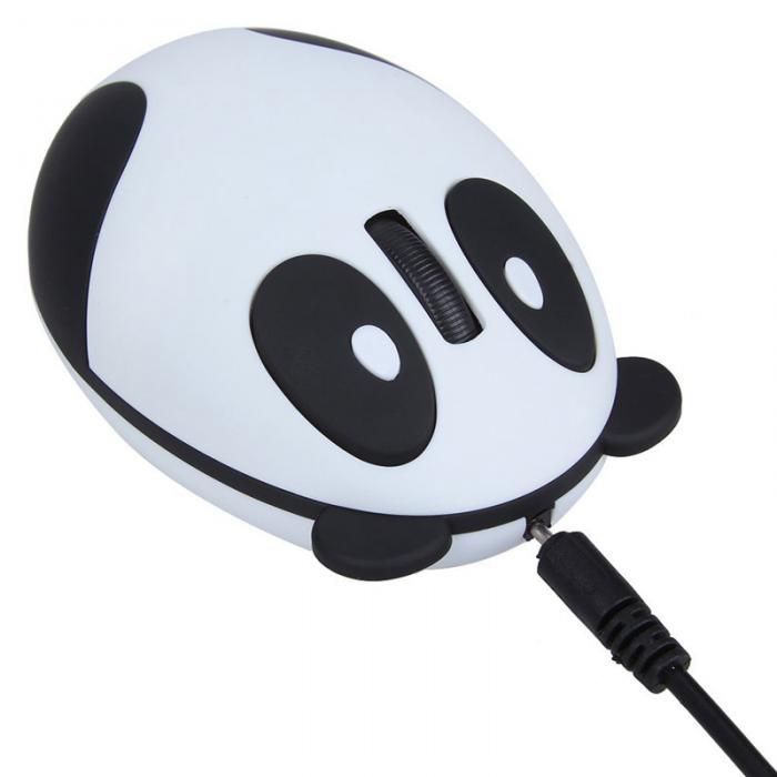 2.4GHz Wireless Optical Panda Style Computer Mouse Mice