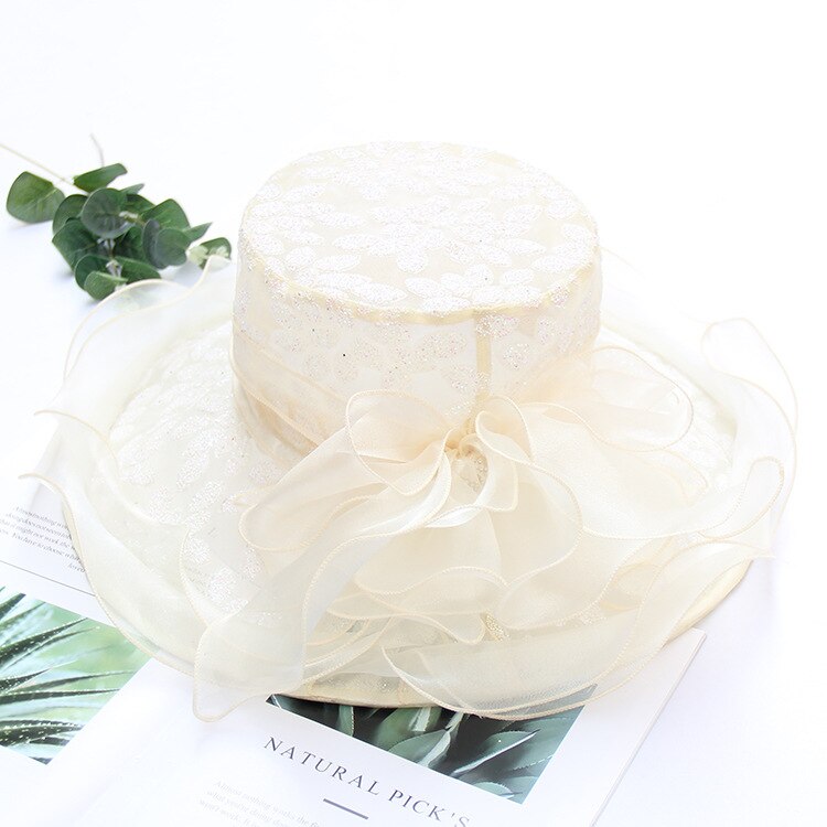 Chapeau de mariage paillettes chapeau mariage femme facinator chapeaux or noir pour les femmes chapeau de mariée accessoires de mariage