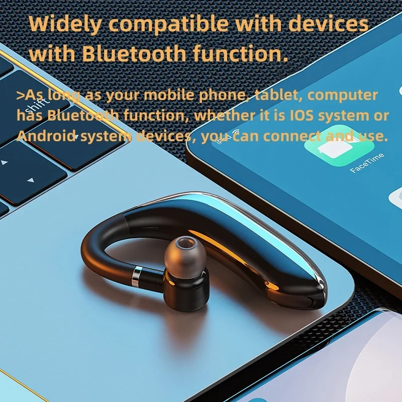 Auriculares inalámbricos Bluetooth M80 con conexión Dual, auriculares Bluetooth 5,3, auriculares manos libres con reducción de ruido de llamadas HD