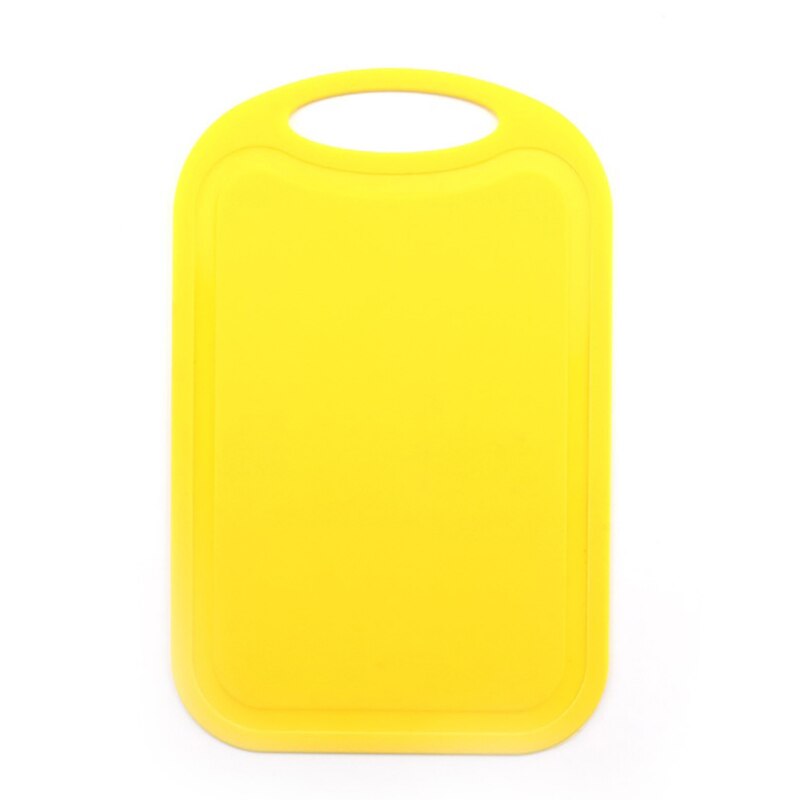 Kitchen Meat Fruit Vegetable Cutting Board Food Chopping Block Chopping Board: YELLOW