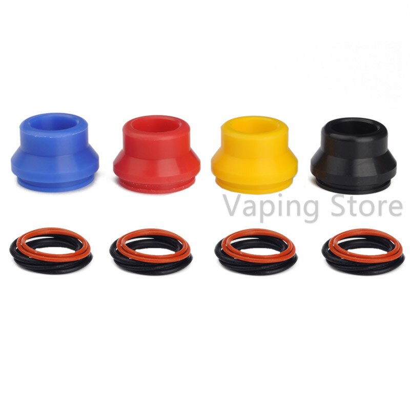 22mm Tropfspitze Gipfel Delrin Breite Mundstück oben chuff Kappe für 22mm Durchmesser RDA Panzer