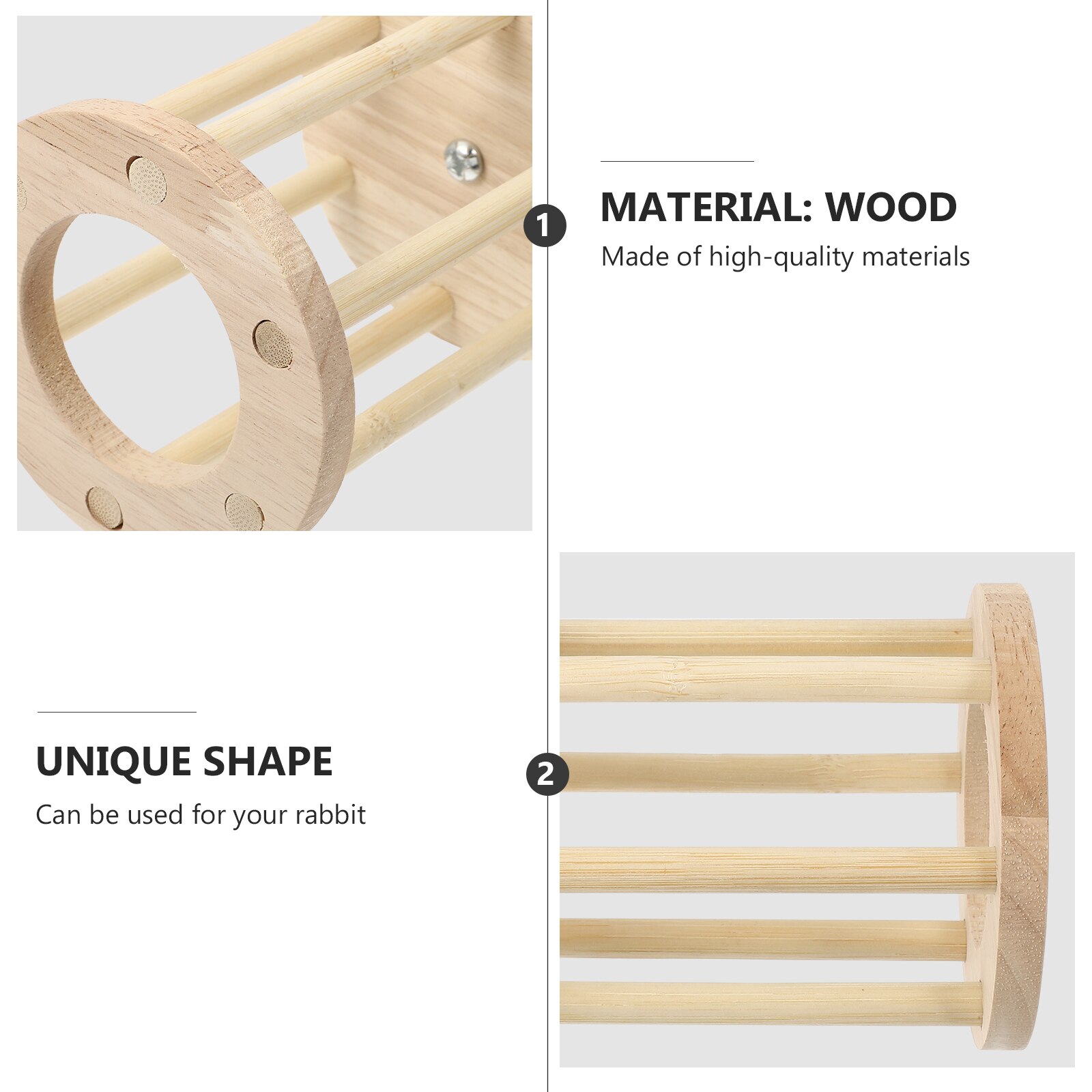 Rabbit Hay Feeder Rack for Small Animals Bunny Feeder Hay Bin with Chain