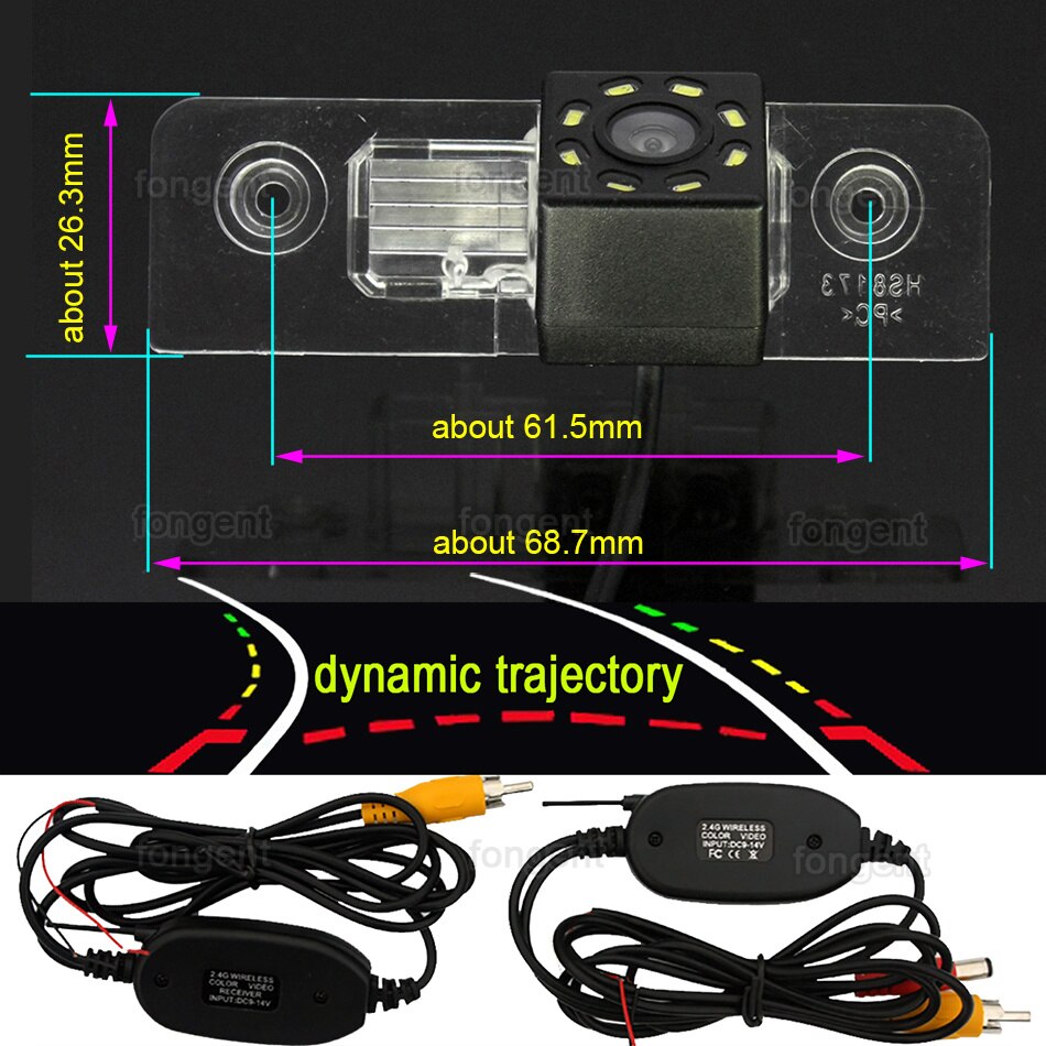 Rear View Backup Omkeren Parking Camera Voor Ford Fiesta St Klassieke Ikon 2002 2003 2004 2005 2006 2007 Auto accessoires