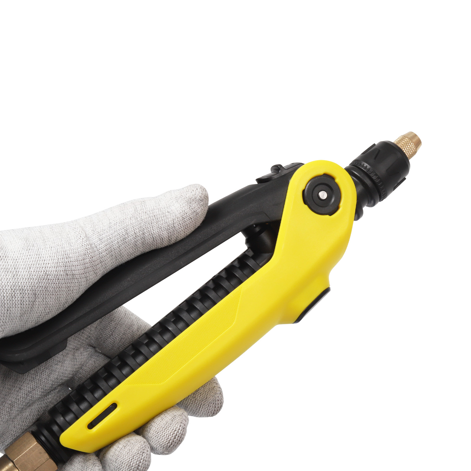 Pistolet à eau haute pression, outils de lavage de voiture, dispositif de nettoyage de tuyaux d'eau avec filtre avec tuyau de 19 pieds de Long, forte puissance de nettoyage