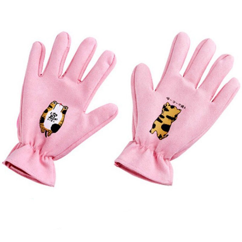 Silikon Katze Handschuhe Für tiere Hundesalon Katzen Kamm Reinigung Entfernung Haar Pinsel Massage Haustier Zubehör Haar Versorgung: Rosa A Paar