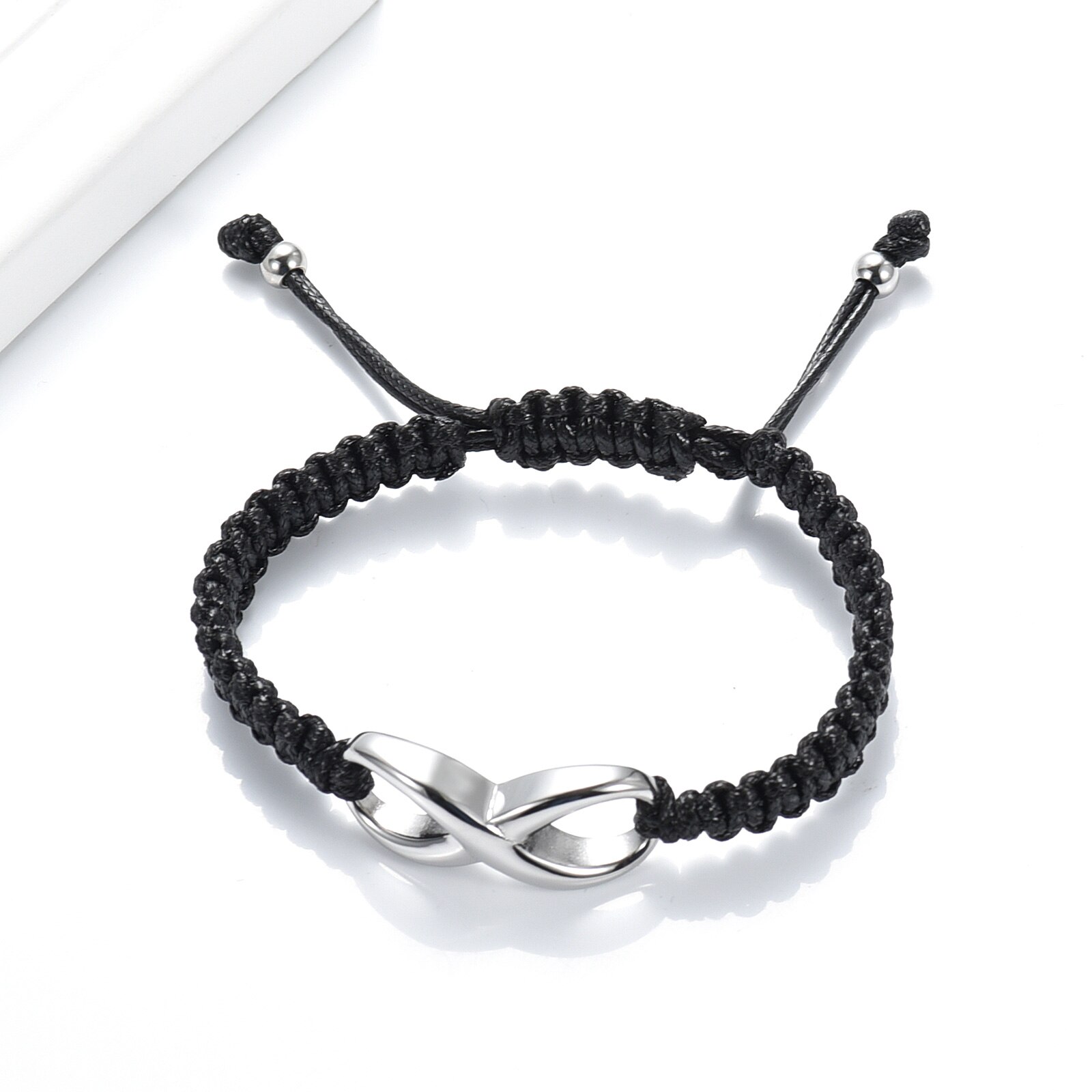 Crematie Sieraden Infinity Urn Armband Voor As Voor Vrouwen/Mannen Kunstmatige Gevlochten Verstelbare As Bangle Voor Geliefde