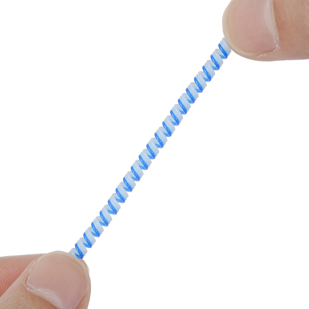 1.4M Cable Protector Bobbin Winder Data Line Case Rope Protection Spring Twine