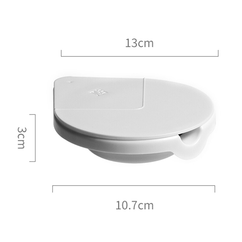Cenicero colgante de acero inoxidable, Cenicero giratorio para oficina, sala de estar, mesa escondida sencilla, Cenicero inferior: Blanco