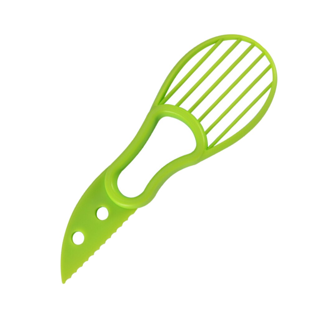 Avocado Slicer Shea Corer Boter Dragon Fruit Peeler Cutter Pulp Separator Mes Multifunctionele Groente Fruit Keuken Gereedschap: Green