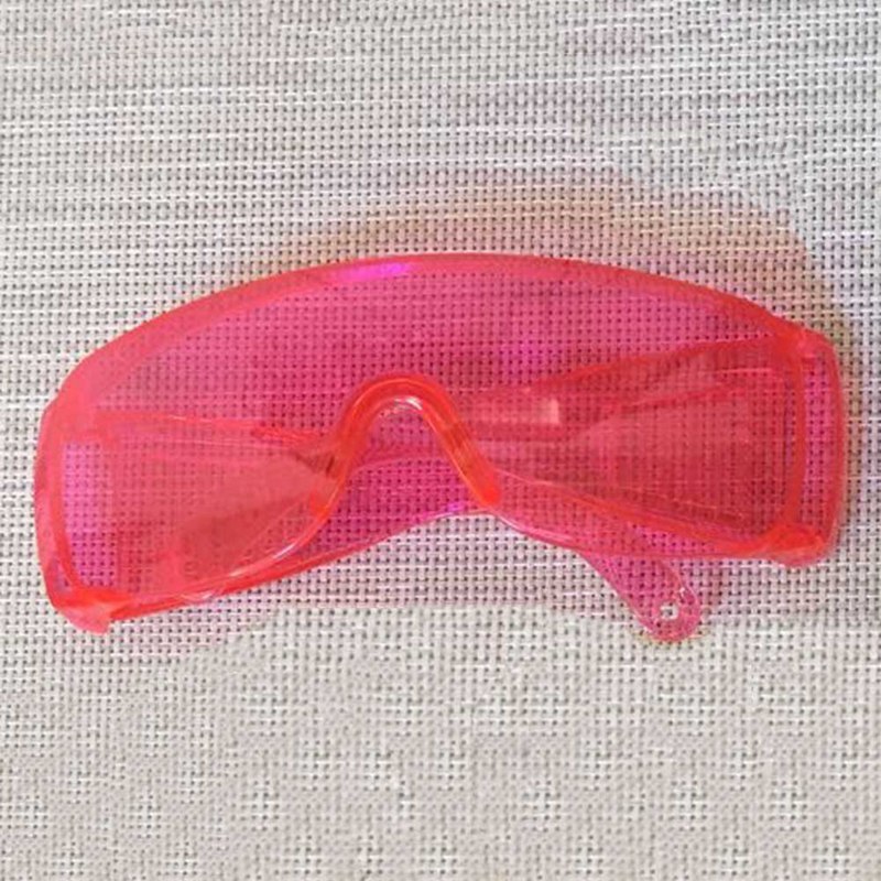 Produktbild von Weiche Sonnenbank-Brille – UV-Schutz & Augenschutz Für IPL, Laser & Zahnaufhellung, Verstellbar, Silikon, Schwarz