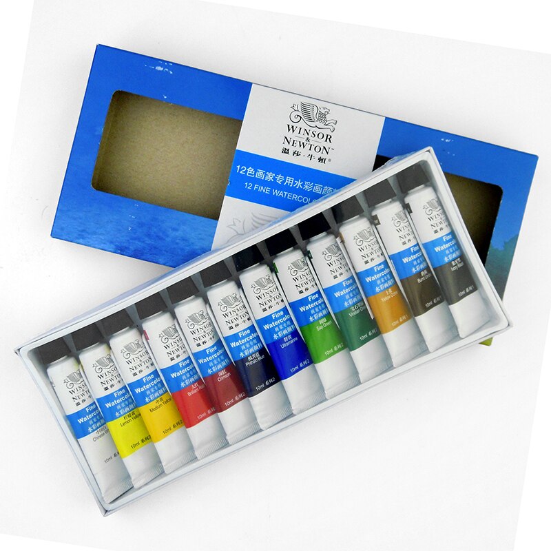 Winsor&Newton Watercolor Paint 12/18/24 Colors Wat... Vicedeal
