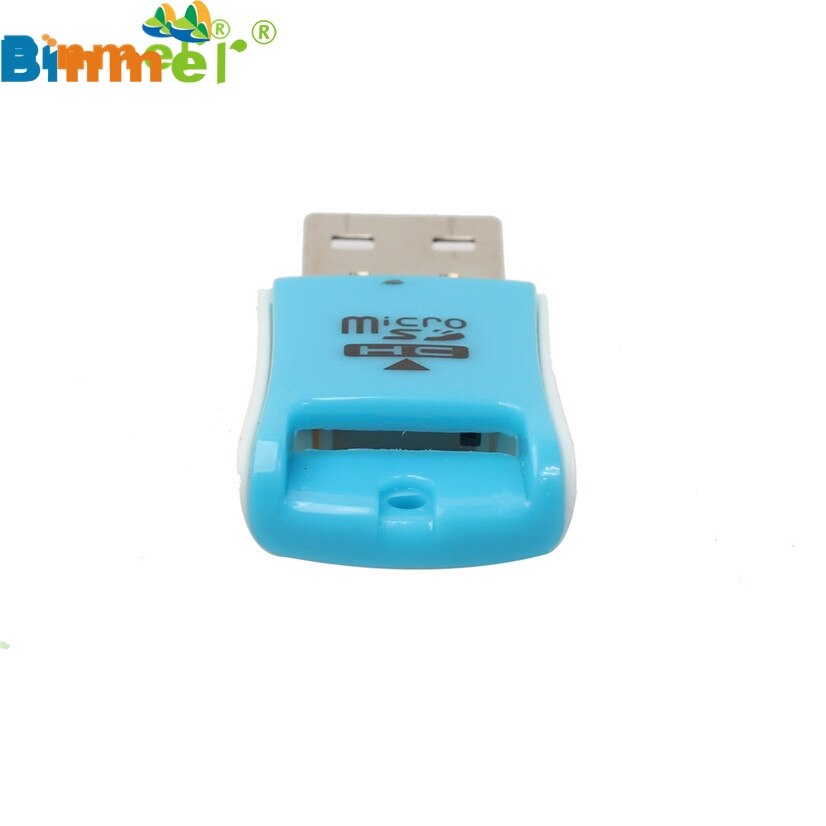 Fabriek Prijs Binmer Hoge Snelheid Mini USB 2.0 Micro SD TF T-Flash Memory Card Reader Adapter Goede