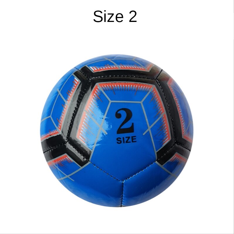 Size 2/3/4/5 PU Football Adult Primary and Middle School Students Competition Training Rubber Football Children Football Toy: No. 2  football 6