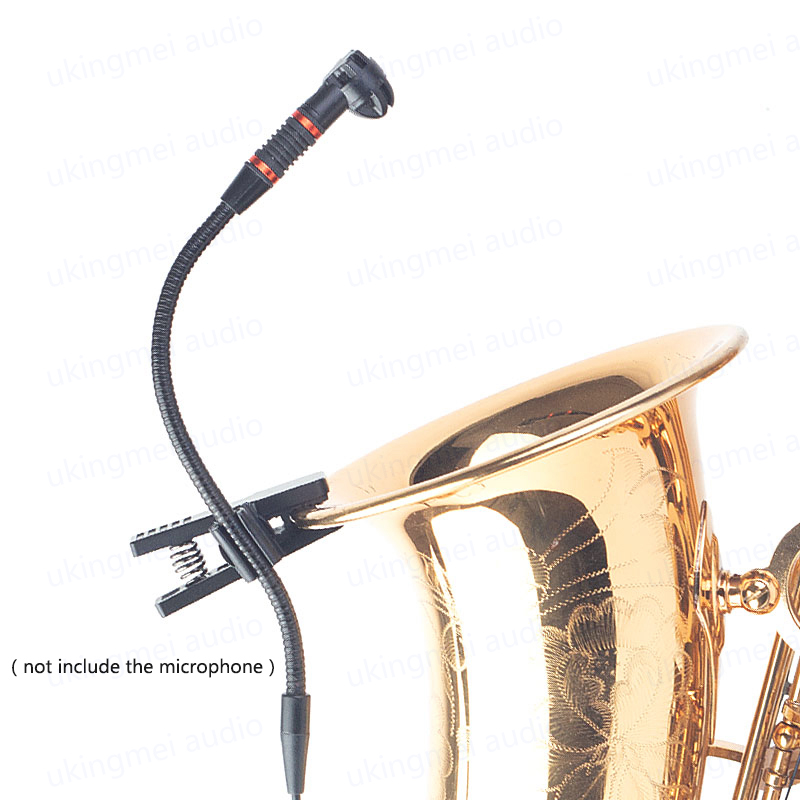 Instrumento condensador microfone universal suporte braçadeira para saxofone violino clarinete baixo violoncelo piano compatível para dpa 4099 microfone
