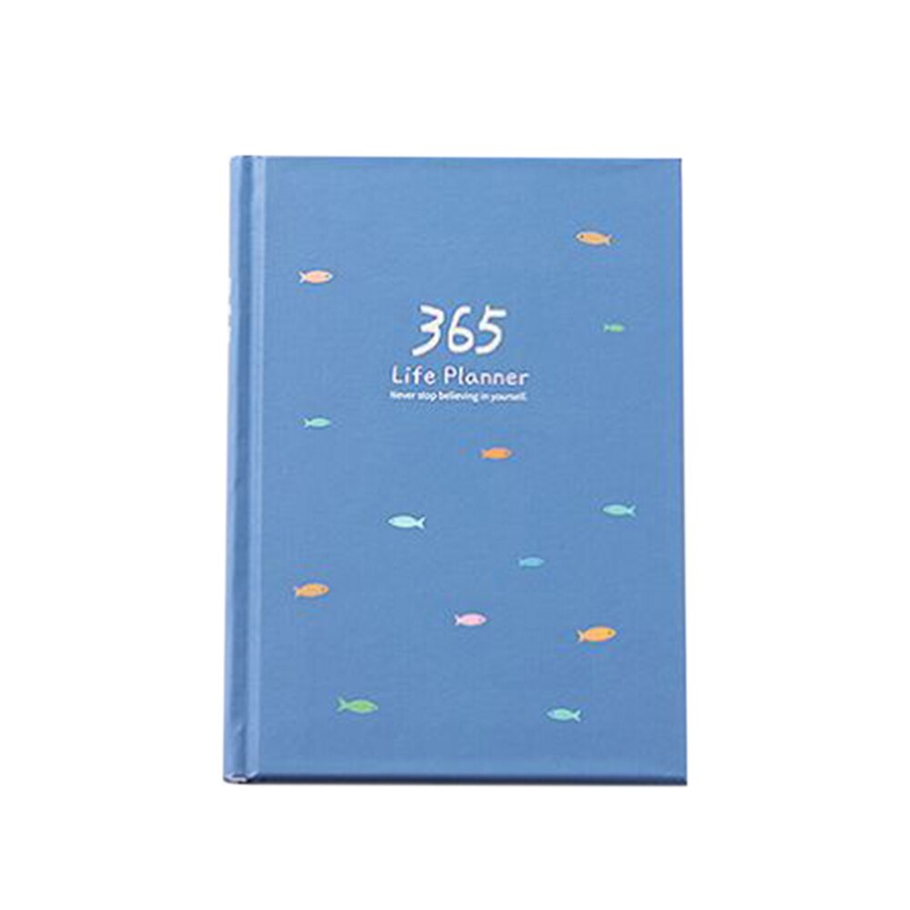 114 Sheets Agenda Planner Notebook Deer/Fish/Leaf Notebook DIY Weekly Monthly Daily Diary Stationery Notebook Planners: Little Fish