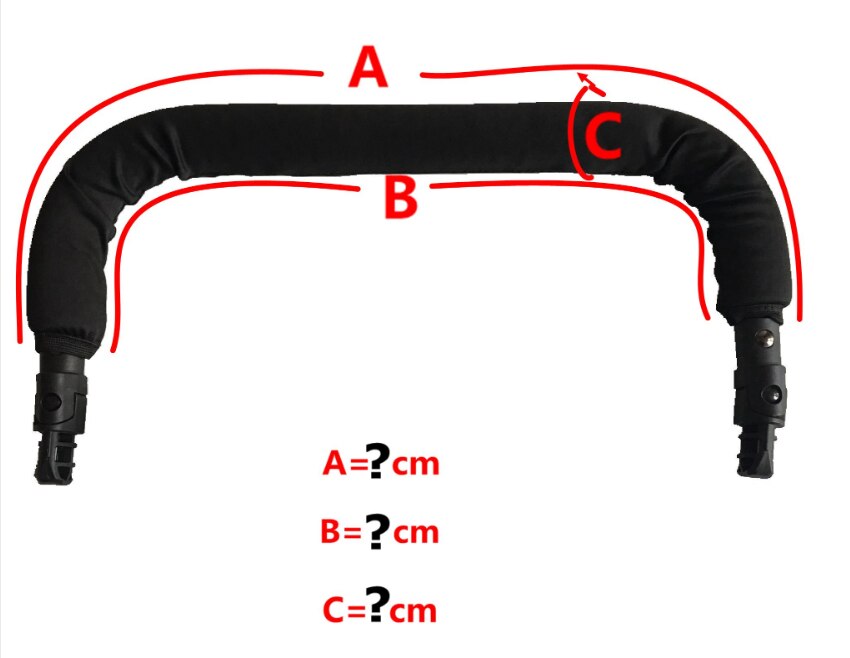 Coperture in pelle Pu per Bugaboo asino 1 2 3 passeggino carrozzina braccioli custodia protettiva maniglie coperture Bumber passeggini accessori: customization long