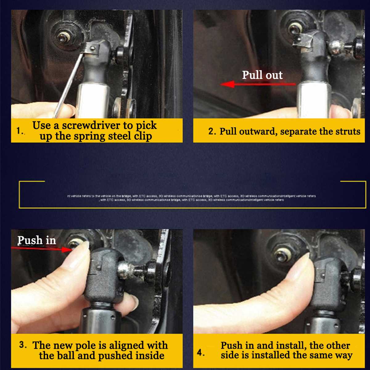 For Suzuki Alto 2Pcs Car Rear Trunk Tailgate Lift Support Gas Struts Gas Spring Set Support Rod Shock Struts Lifters