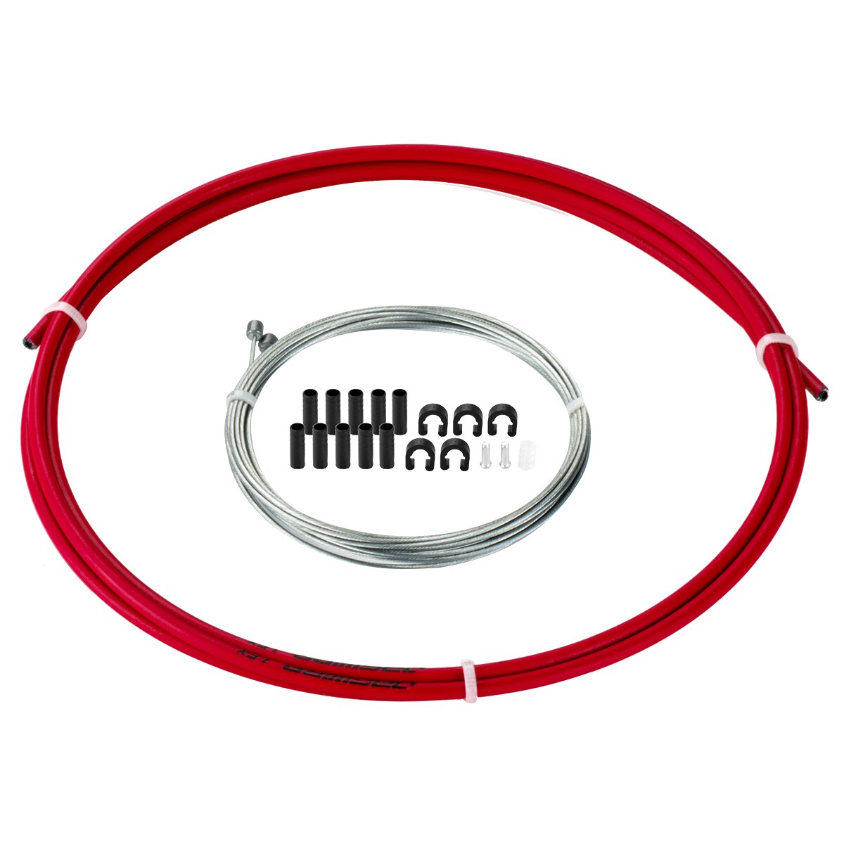 CNC Bike Shifter Cable MTB Shift Cable Housing Set: Red