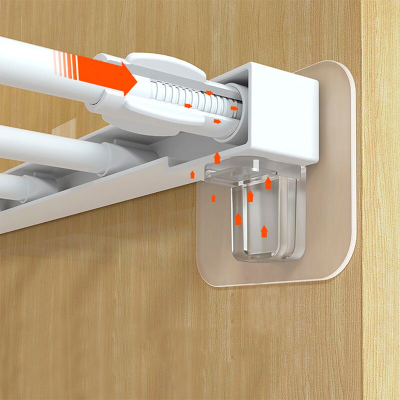 10pcs Adhesive Shelf Support Pegs Drill Free Nail Instead Holders Closet Cabinet Shelf Support Clips Wall Hangers