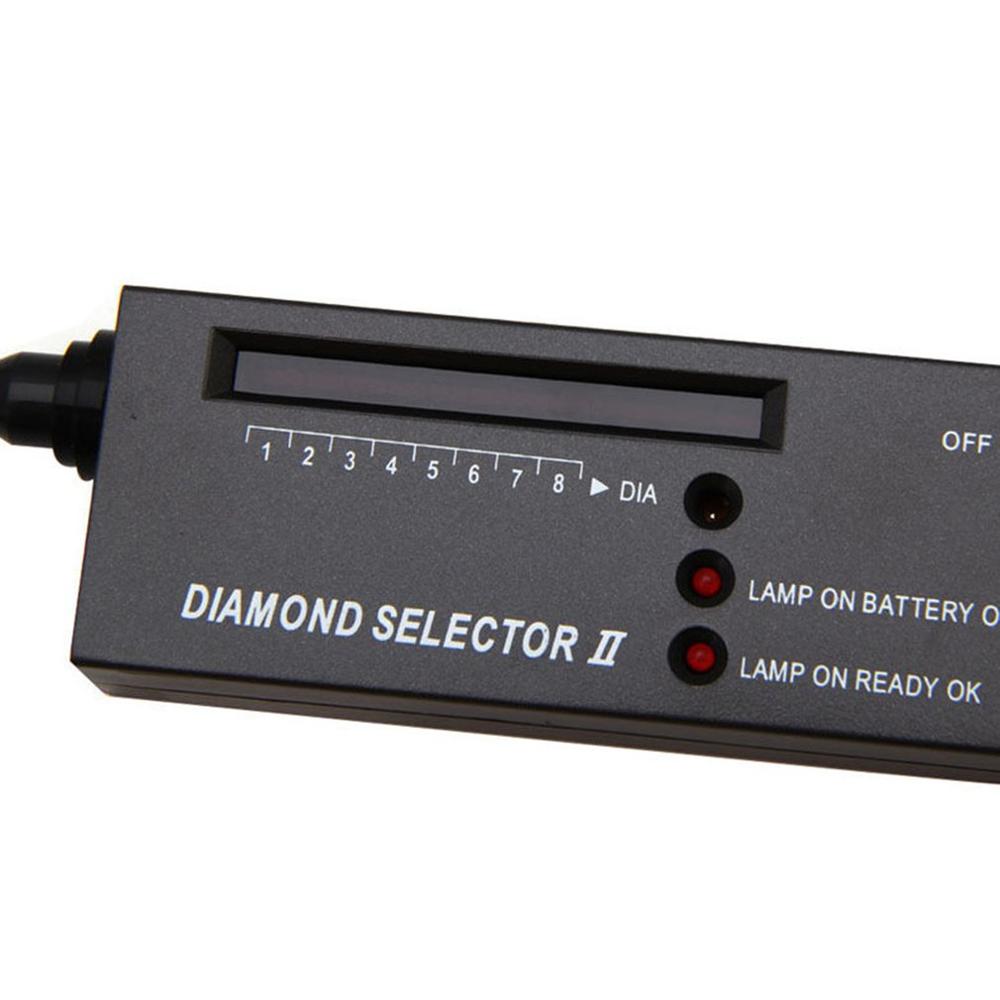 Høj nøjagtighed diamant tester ædelsten ædelsten vælger smykke watcher værktøj led diamant indikator test pen