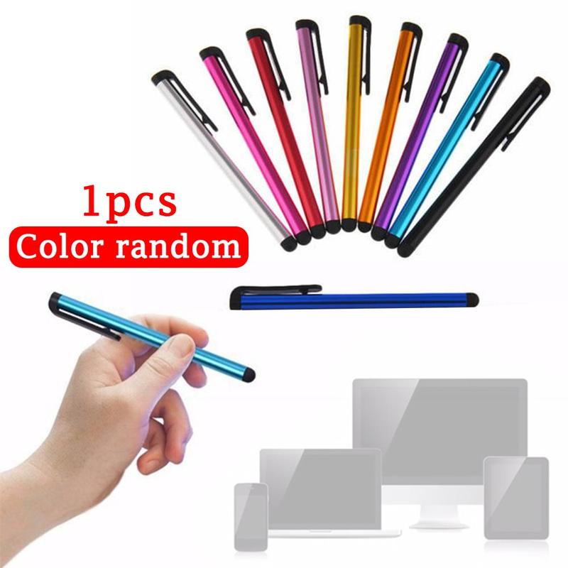 1pc Gummi Tablet Stylus Metall Mesh Tip Touch Screen Stylus Pen Für iPhone Für Samsung Smart Phone Tablet PC