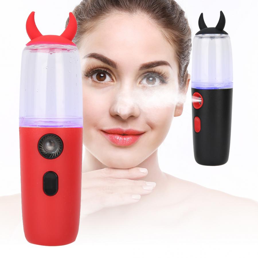 4 kleuren Huishoudelijke Draagbare Nano Mist Spray Atomisatie mini Elektrische Gezicht Hydraterende Spuit Vernevelaar