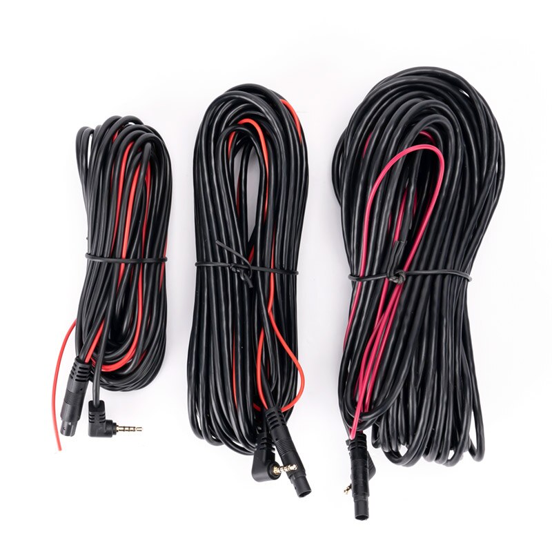 Câble de vidéo RCA 5.5m/9.5m/14.5m, Extension 5 broches à 2.5mm, pour caméra de recul de voiture, facile à utiliser