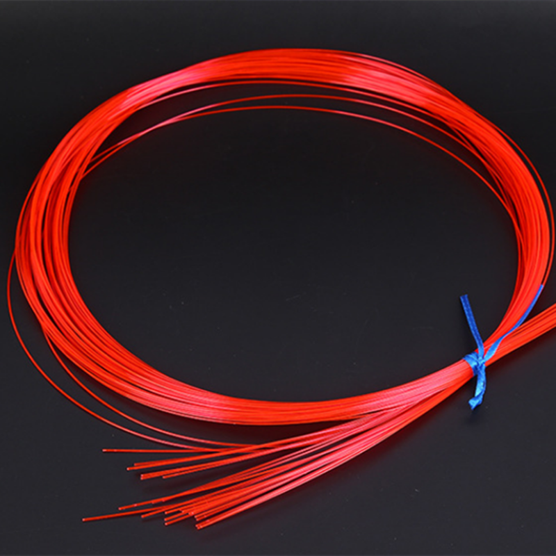 Mira de arco de fibra óptica de 50cm, accesorio de mira de arco compuesto de tirachinas, color rojo y verde, 0,5/2mm
