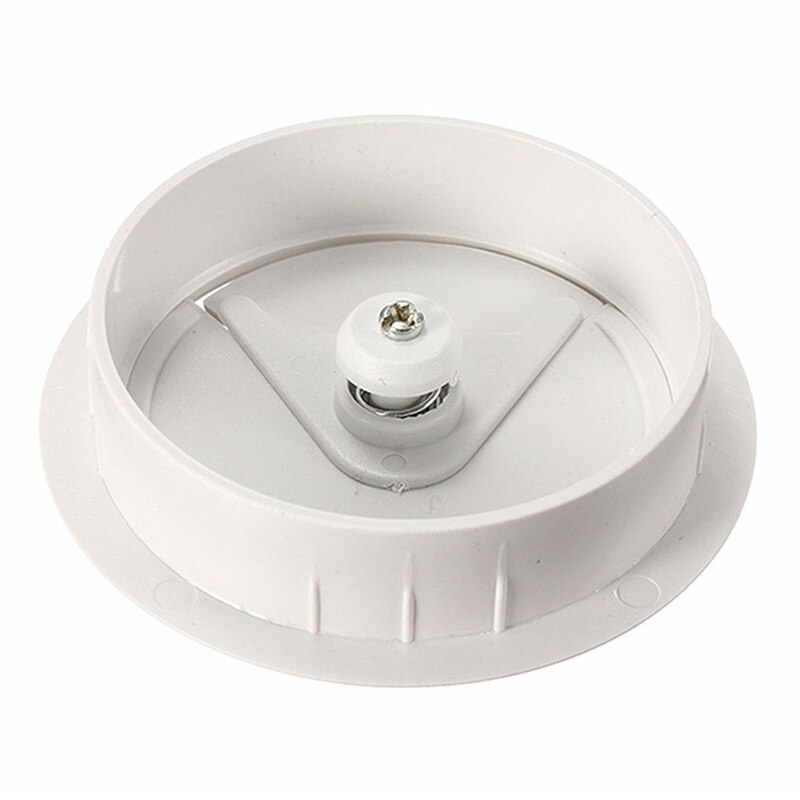 5 st datorbord kabelskydd plast kabelinföring kabelbox 60mm vita grå