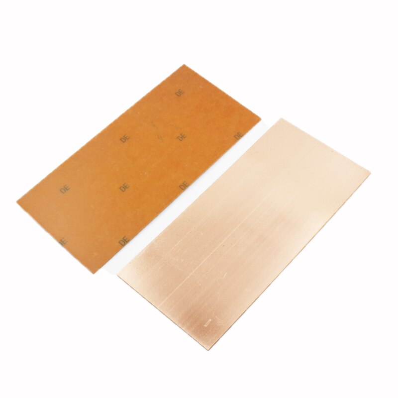 5 teile/los 10 cm x 22 cm Eine Seite Einseitige T02 Kupfer Verkleidet Laminat CCL Verwenden Sie Für sterben Herstellung PCB Papier Basis