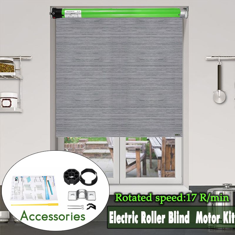 Dm35S 220V Intelligent Tubular Motor Roller Shade Electric Curtain Motorized Rolling Blind Shutter Anti-Theft Window